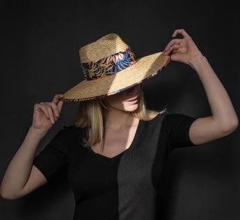 chapeau femme large été Maud